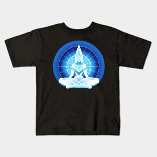 Aura Blue Meditation 06 Kids T-Shirt